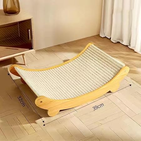 Kattenkrabplank met houten frame