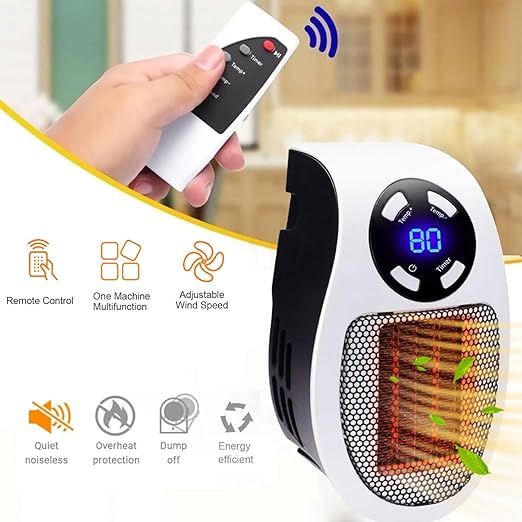 Mini Elektrische Draagbare Kachel Muur Outle Luchtverwarmer