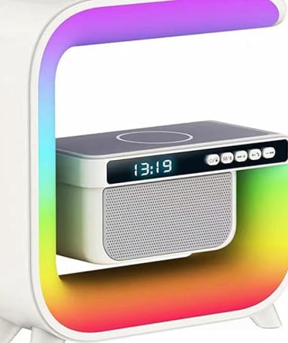 Multifunctionele draadloze opladerstandaard Bluetooth 5.0-luidspreker