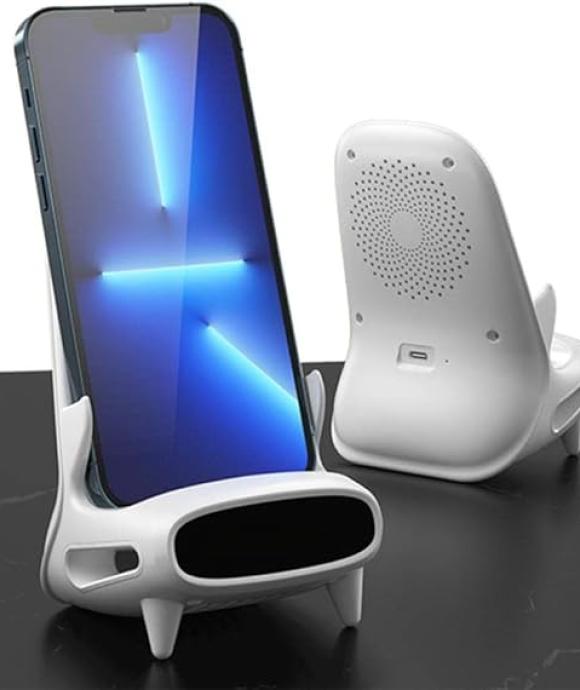 Draagbare Mini Stoel Draadloze Oplader voor Alle Telefoons