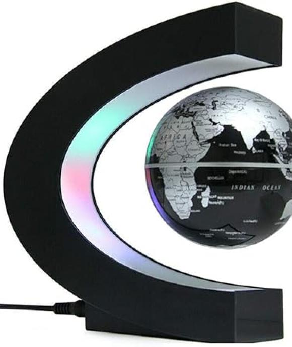 Coriver Zwevende wereldbol met LED-verlichting